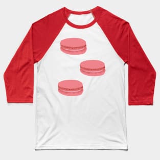 Pink Macarons Baseball T-Shirt